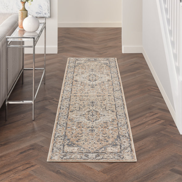 Lark Manor Jurado Oriental Beige/Gray Area Rug & Reviews Wayfair